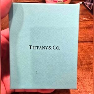 Tiffany & Co. Blue Box Jewelry Box, Dust Bag And Shopping Bag
